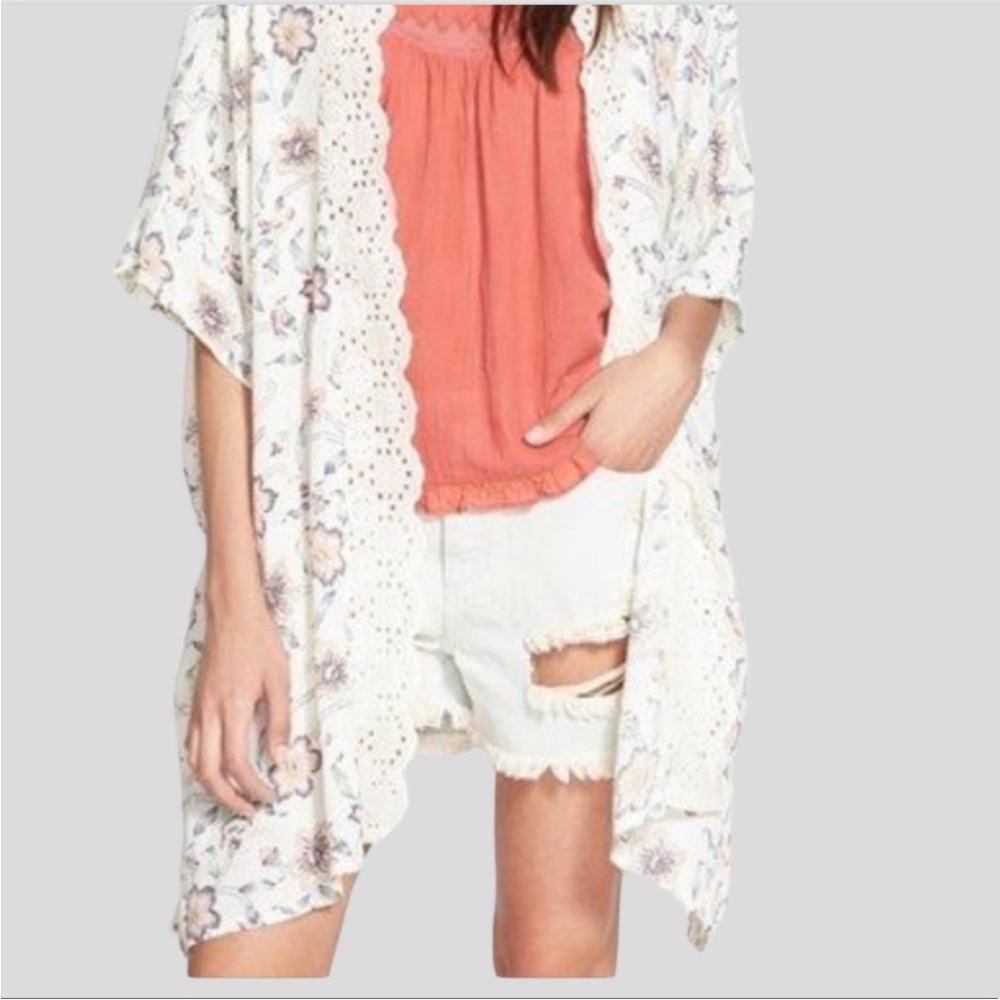 Sun & Shadow Floral Patterned Fabric